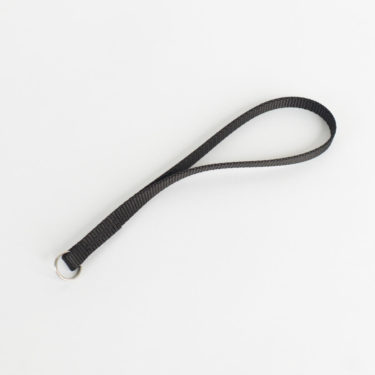 A small black nylon wrist strap.